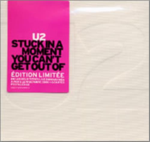 U2 Stuck In A Moment You Can't Get Out Of CD single (CD5 / 5") French U-2C5ST194732