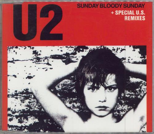 U2 Sunday Bloody Sunday CD single (CD5 / 5") German U-2C5SU787905