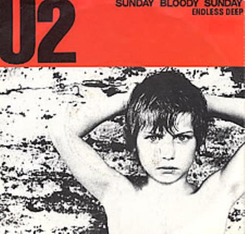 U2 Sunday Bloody Sunday 7" vinyl single (7 inch record / 45) German U-207SU90261