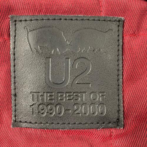 U2 The Best Of 1990-2000 - Schott N.Y.C. jacket UK U-2JATH760941