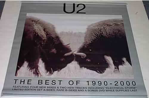 U2 The Best Of 1990-2000 display US U-2DITH255278