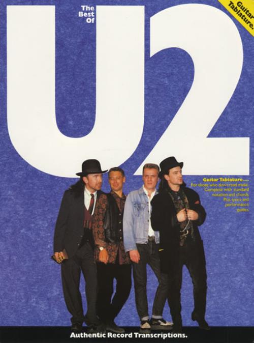 U2 The Best Of book UK U-2BKTH234399