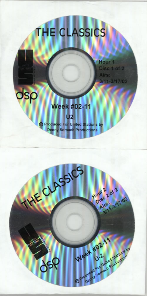 U2 The Classics 2 CD album set (Double CD) US U-22CTH215844