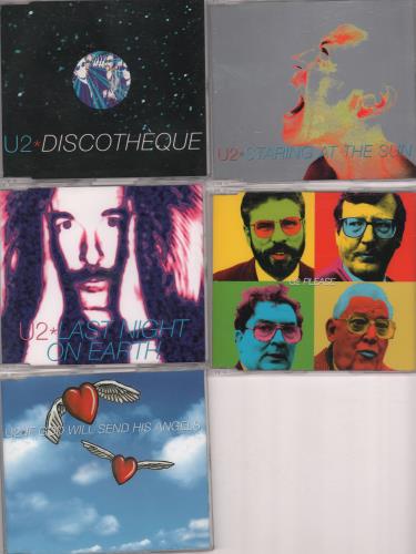 U2 The 'Discotheque' Single Promos CD single (CD5 / 5") UK U-2C5TH662825