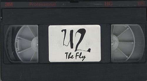 U2 The Fly video (VHS or PAL or NTSC) UK U-2VITH346444