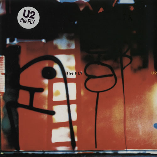 U2 The Fly 7" vinyl single (7 inch record / 45) French U-207TH568212