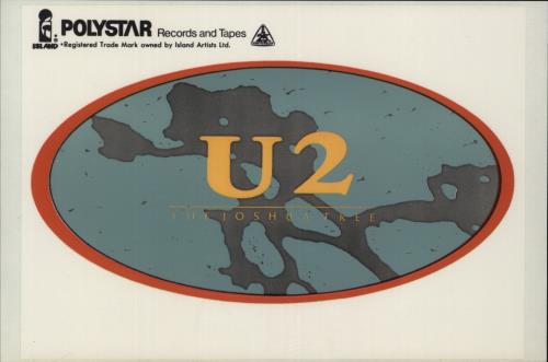 U2 The Joshua Tree + Sticker vinyl LP album (LP record) Japanese U-2LPTH231854