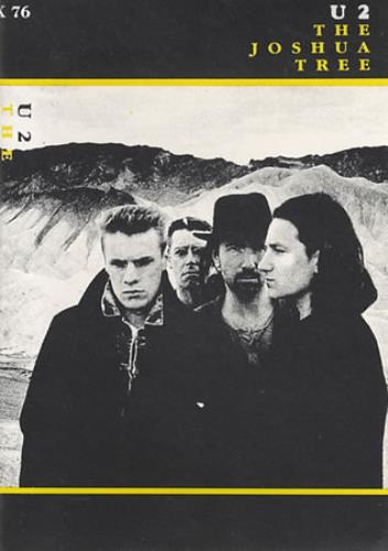 U2 The Joshua Tree cassette album Spanish U-2CLTH399495