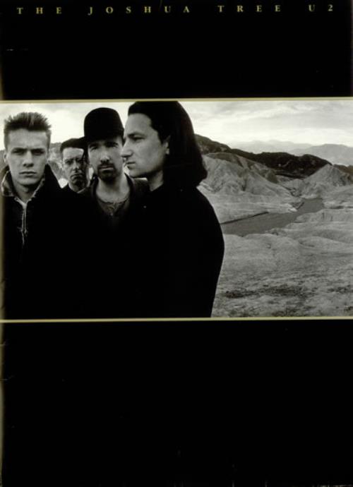 U2 The Joshua Tree media press pack US U-2PPTH40786