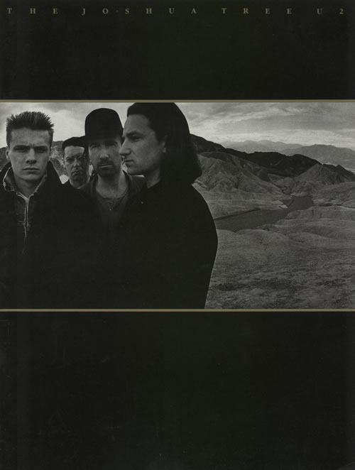 U2 The Joshua Tree book UK U-2BKTH578142