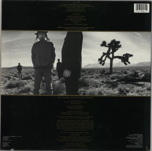 U2 The Joshua Tree vinyl LP album (LP record) US U-2LPTH606698