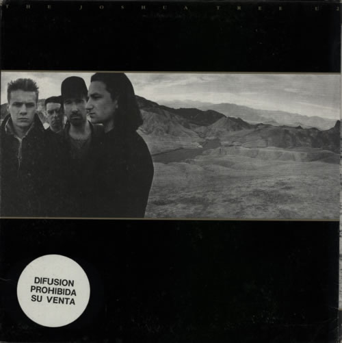 U2 The Joshua Tree vinyl LP album (LP record) Argentinean U-2LPTH606700