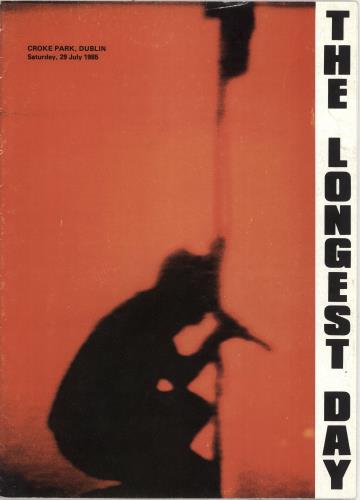U2 The Longest Day - Croke Park, Dublin tour programme UK U-2TRTH734832