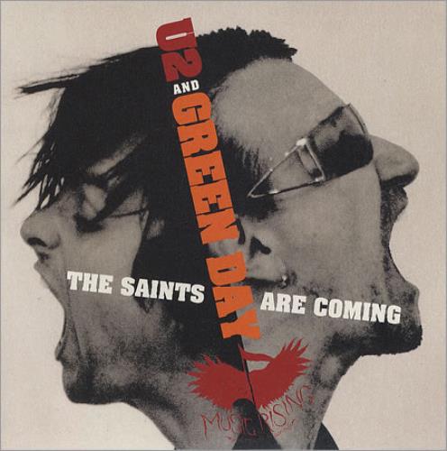 U2 The Saints Are Coming CD single (CD5 / 5") French U-2C5TH383675