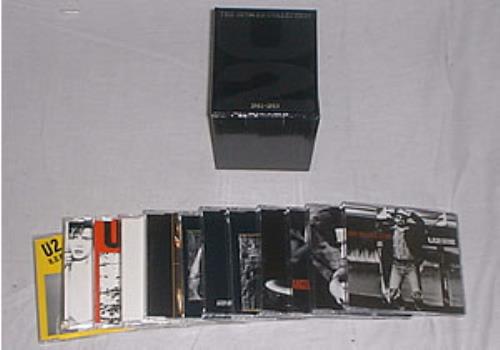 U2 The Singles Collection 1981 - 1989 box set Austrian U-2BXTH02041