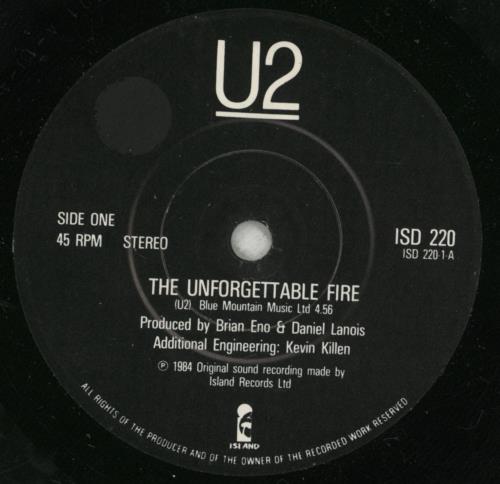 U2 The Unforgettable Fire - Double Pack - EX 7" vinyl single (7 inch record / 45) UK U-207TH360394