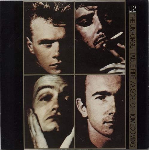 U2 The Unforgettable Fire - Inj 7" vinyl single (7 inch record / 45) UK U-207TH753597