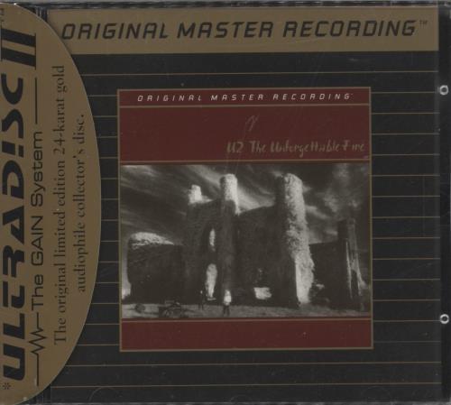 U2 The Unforgettable Fire - sealed CD album (CDLP) US U-2CDTH297014