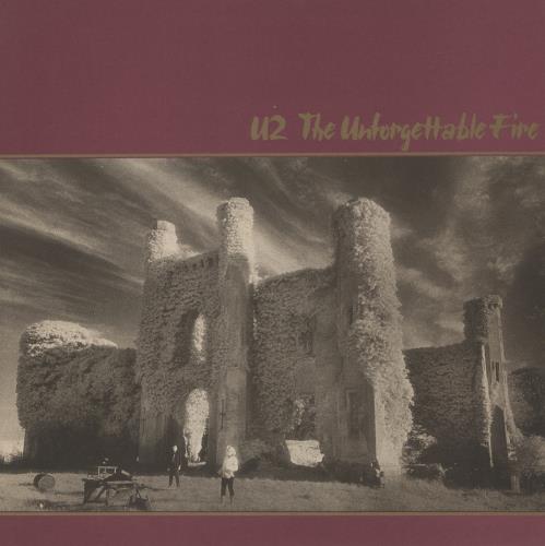 U2 The Unforgettable Fire - VG vinyl LP album (LP record) UK U-2LPTH875620