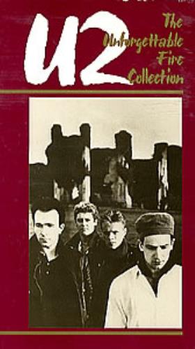 U2 The Unforgettable Fire Collection video (VHS or PAL or NTSC) UK U-2VITH121597