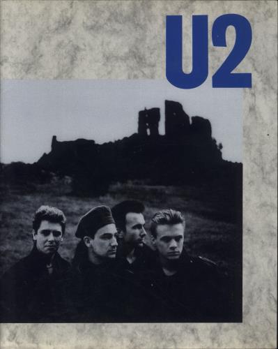 U2 The Unforgettable Fire World Tour + ticket stub tour programme UK U-2TRTH400739