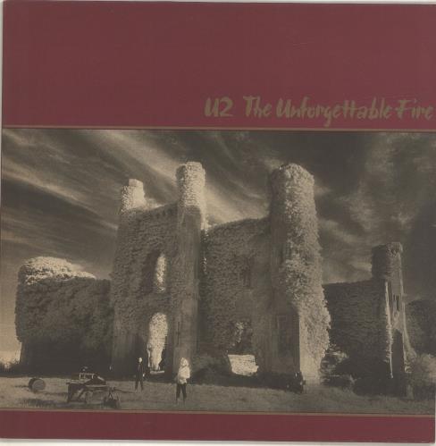 U2 The Unforgettable Fire vinyl LP album (LP record) Irish U-2LPTH114393