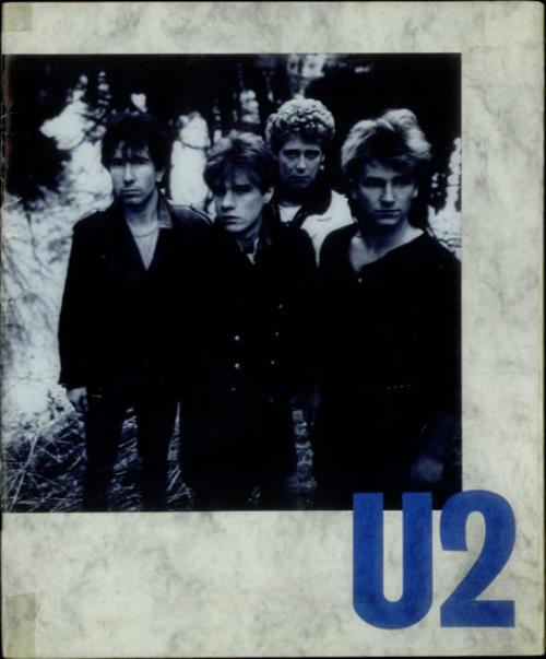 U2 The Unforgettable Fire tour programme Australian U-2TRTH220999