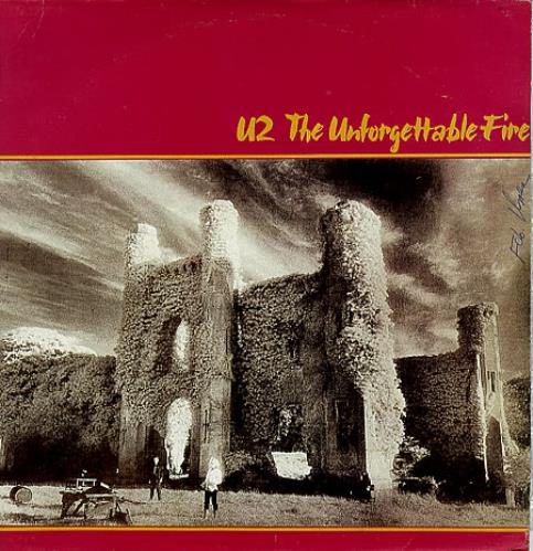 U2 The Unforgettable Fire vinyl LP album (LP record) Venezuelan U-2LPTH346264