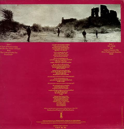 U2 The Unforgettable Fire vinyl LP album (LP record) Venezuelan U-2LPTH346264