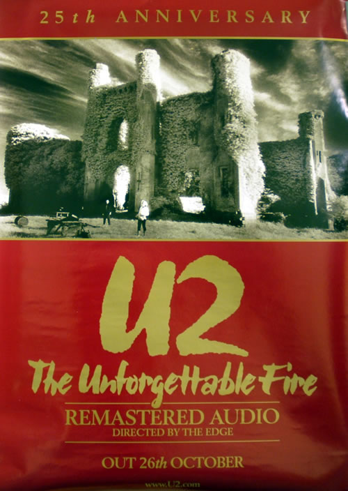 U2 The Unforgettable Fire poster UK U-2POTH633296