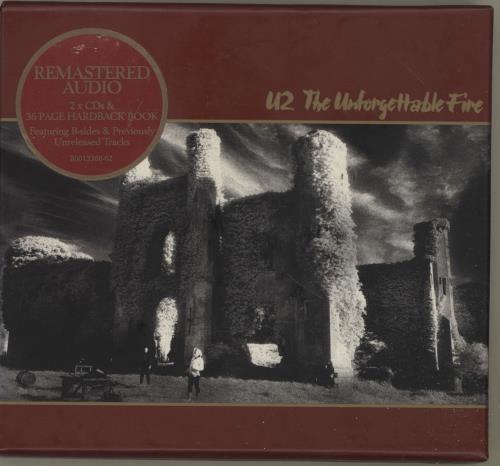 U2 The Unforgettable Fire 2 CD album set (Double CD) UK U-22CTH657460