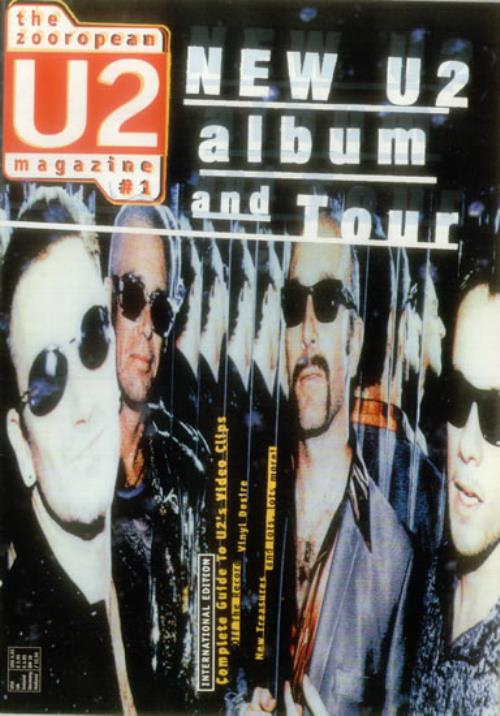 U2 The Zooropean U2 Magazine magazine UK U-2MATH546463