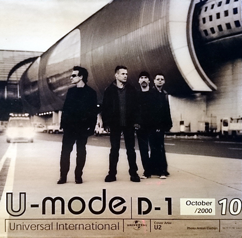 U2 U-Mode D1 CD album (CDLP) Japanese U-2CDUM203299
