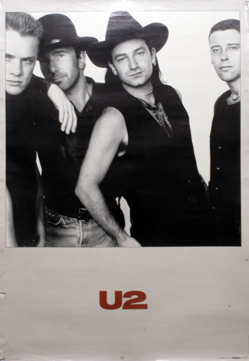U2 U2 1988 UK poster (550517)
