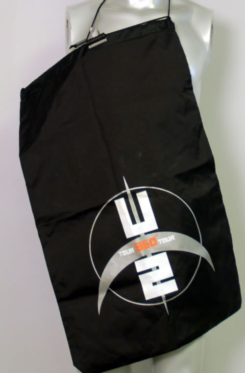 U2 U2 360� Kit/Laundry Bag memorabilia UK U-2MMUK609288