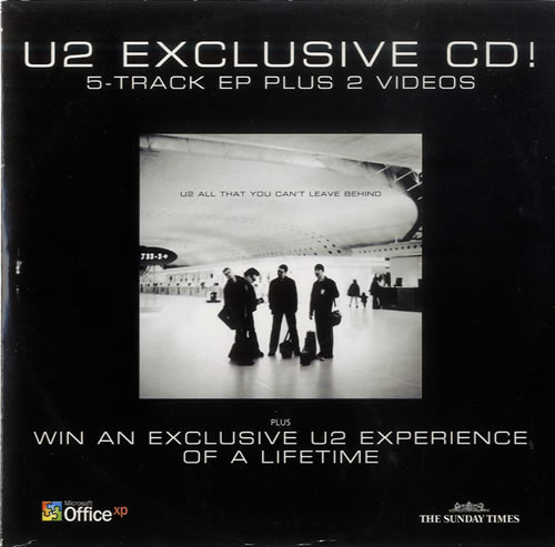 U2 U2 Exclusive CD CD single (CD5 / 5") UK U-2C5UE188004