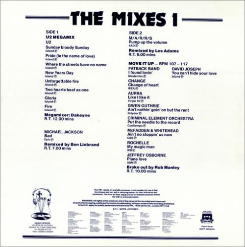 U2 U2 Megamix vinyl LP album (LP record) UK U-2LPUM70474