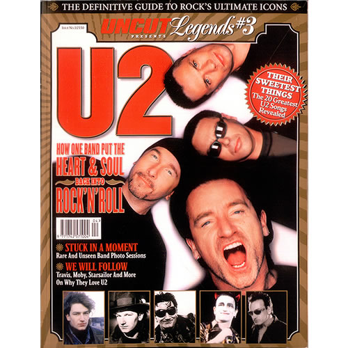 U2 Uncut Legend #3 magazine UK U-2MAUN523099