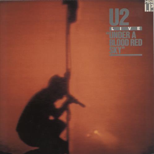 U2 Under A Blood Red Sky - 1st - EX vinyl LP album (LP record) UK U-2LPUN877015