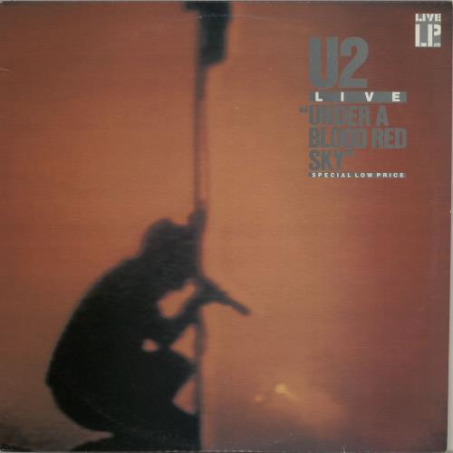 U2 Under A Blood Red Sky - Red vinyl vinyl LP album (LP record) Australian U-2LPUN114403