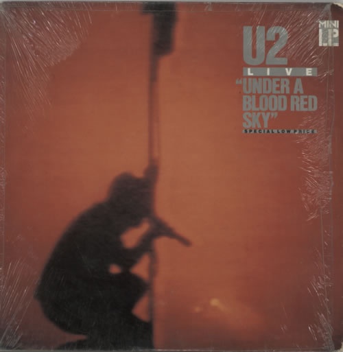 U2 Under A Blood Red Sky vinyl LP album (LP record) South African U-2LPUN602374