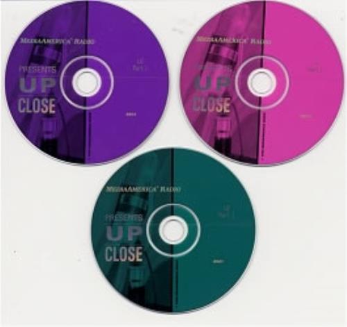 U2 Up Close 3-CD album set (Triple CD) US U-23CUP131942