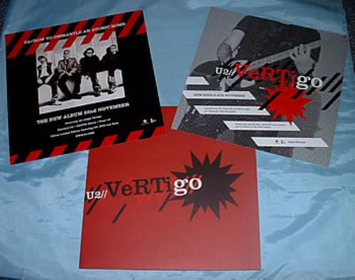 U2 Vertigo + Display Cards 12" vinyl single (12 inch record / Maxi-single) UK U-212VE313683