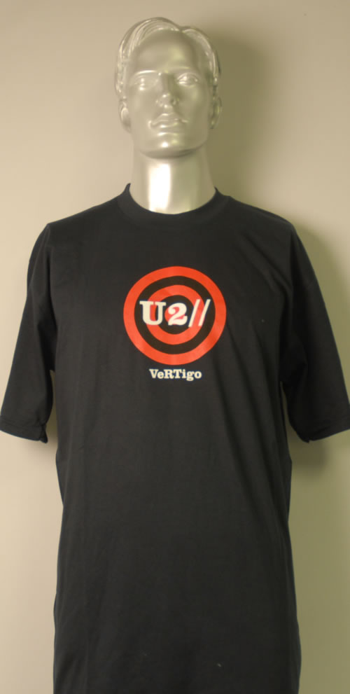 U2 Vertigo - U2//V1Air t-shirt UK U-2TSVE613852