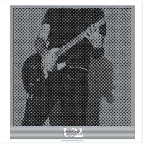 U2 Vertigo Lithograph artwork US U-2ARVE420257