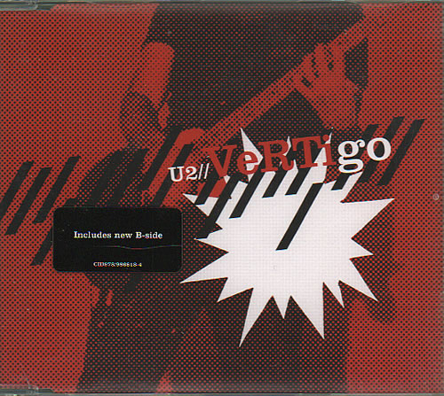 U2 Vertigo CD single (CD5 / 5") UK U-2C5VE352316