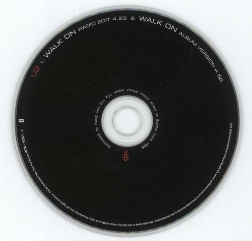 U2 Walk On CD single (CD5 / 5") US U-2C5WA173775