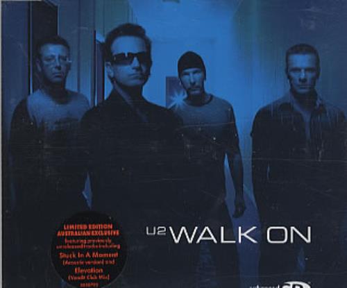 U2 Walk On 2-CD single set (Double CD single) Australian U-22SWA317722