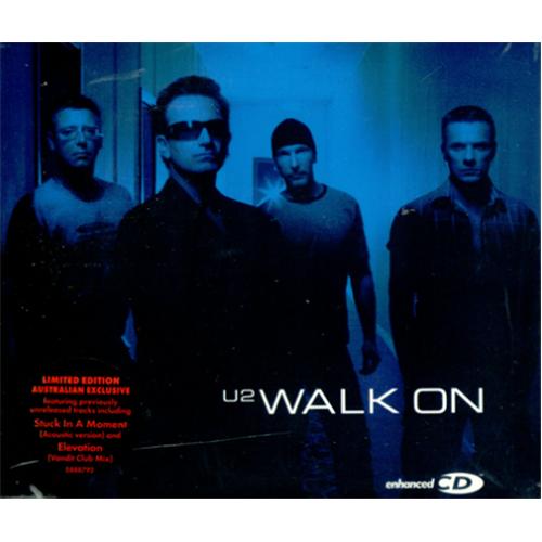 U2 Walk On CD single (CD5 / 5") Australian U-2C5WA414205