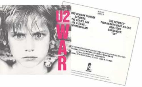 U2 War - no barcode CD album (CDLP) German U-2CDWA205419